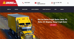 Desktop Screenshot of freight-specialist.com